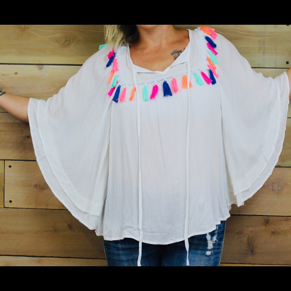 Tassel Blouse
